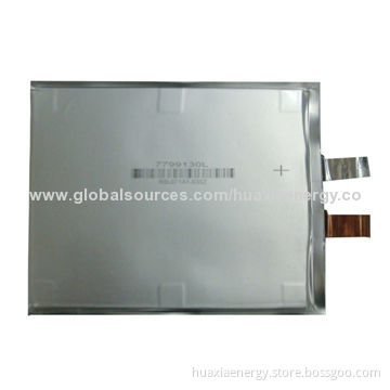 Polymer Lithium Battery with 11,000mAh and 3.7V Voltage